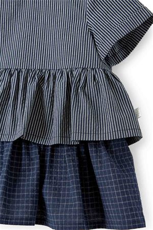 Camicia con balze rigata IL GUFO | CC076C3127495R